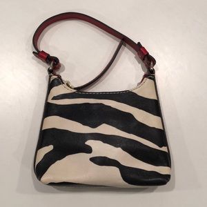 Dooney & Bourke Bags - Dooney & Bourke Zebra bitsy bag! Dooney & Bourke Bags - Dooney & Bourke Zebra bitsy bag!
